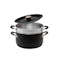 Meyer Accent Series Stainless Steel Stockpot with Lid - 24cm|6.2L - 1
