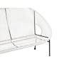 Acapulco Bench - Black, White - 4