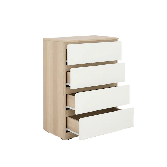 Veda 4 Drawer Chest - White Oak - 2