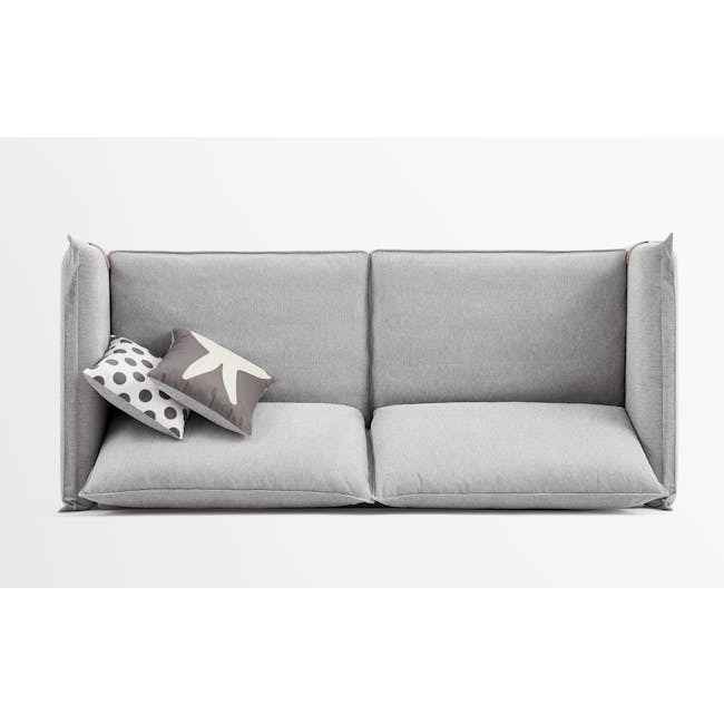 Molly 3 Seater Sofa - Light Grey - 2