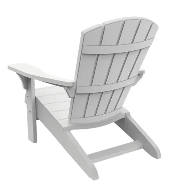 Alpine Adirondack Outdoor Lounge Chair - White - 15