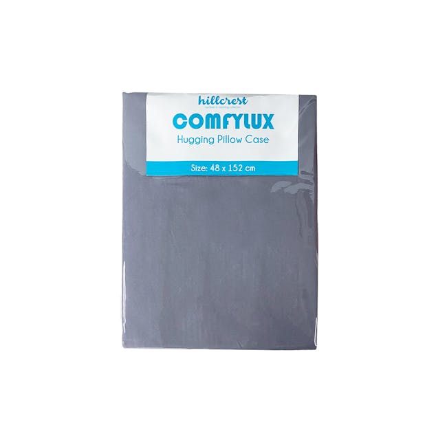 Hillcrest ComfyLux Hugging Pillow Case - Grey - 0