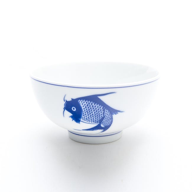 Blue Carp Small Bowl (Set of 6) - 1