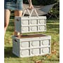Blake Foldable Storage Box - Ivory - 3