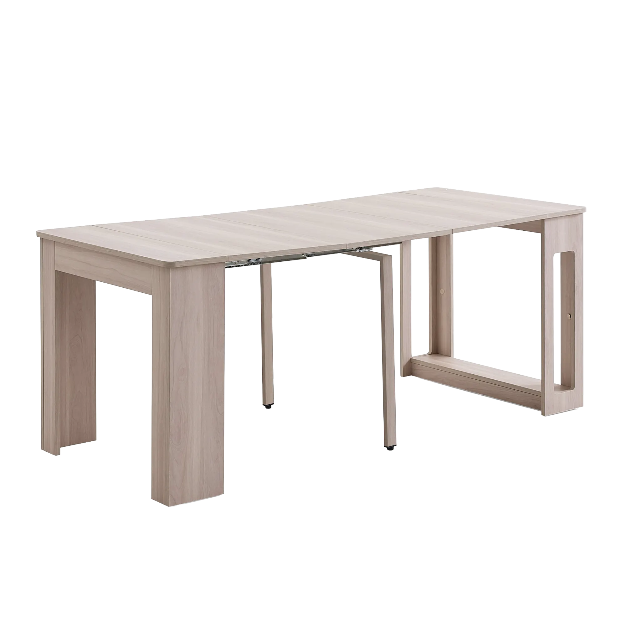 Flexi-Table Extendable Dining Table 0.4m-1.8m - Lavender