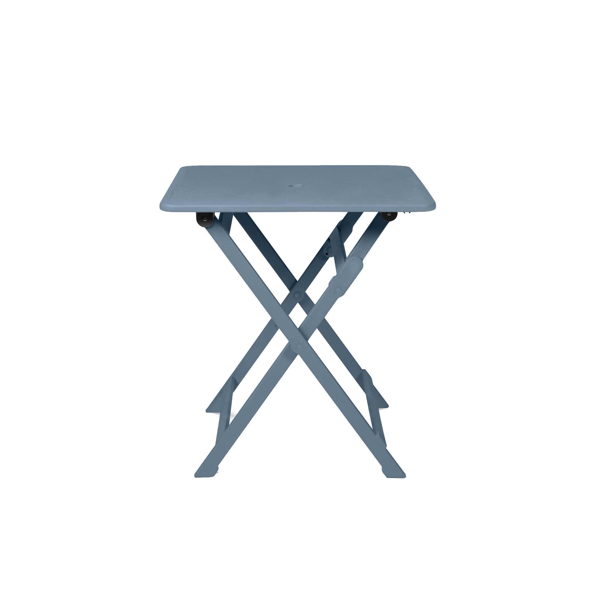 Flip Foldable Outdoor Square Dining Table 0.7m - Miami Blue