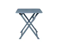 Flip Foldable Outdoor Square Dining Table 0.7m - Miami Blue