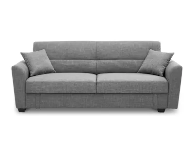 Boston 3 Seater Storage Sofa Bed - Siberian Grey