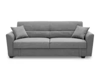 Boston 3 Seater Storage Sofa Bed - Siberian Grey