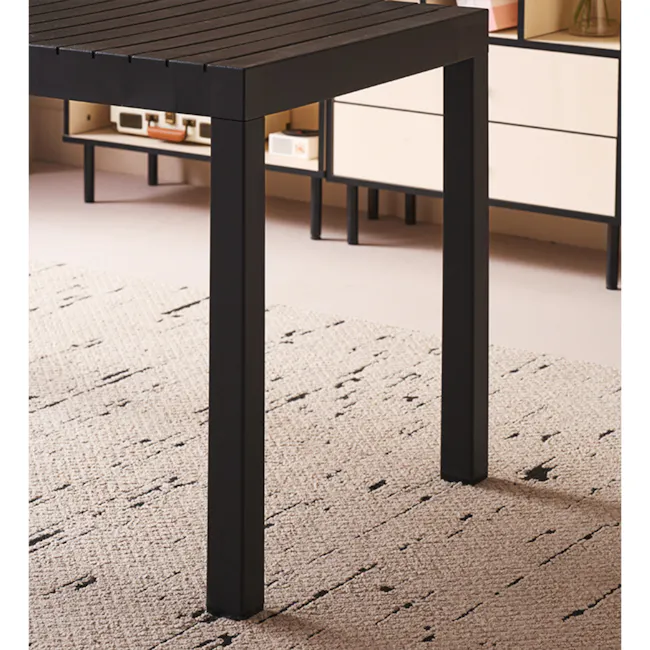 Lilo Outdoor Dining Table 1.4m - Black - 9