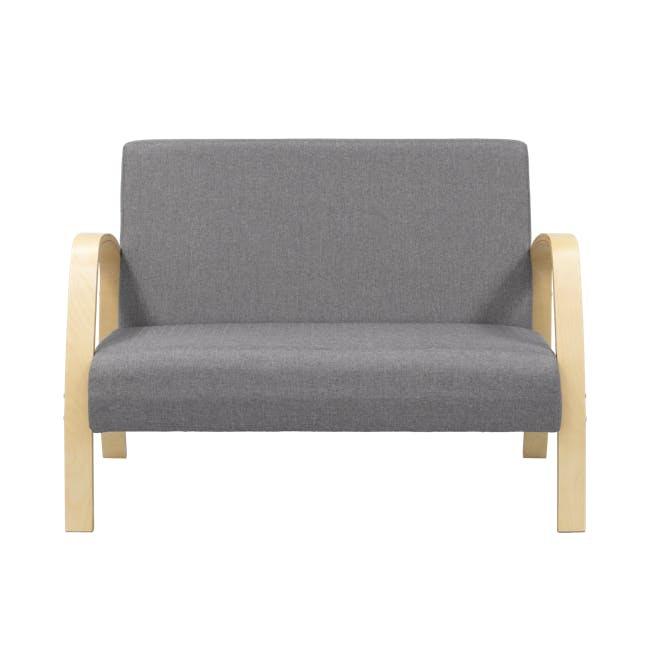 Mizuki 2 Seater Sofa - Grey - 7