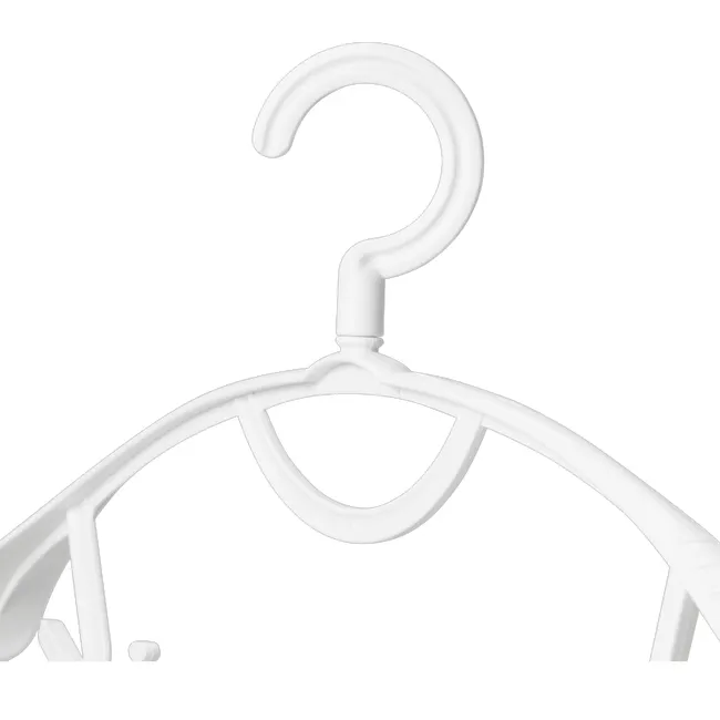 Henri Plastic Hanger - White - 3