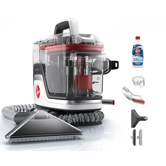 Hoover Clean Slate Corded Spot Cleaner - 7 - Cleansing machine, Hoover, dual brushes, deep cleaning, dual heads, water and