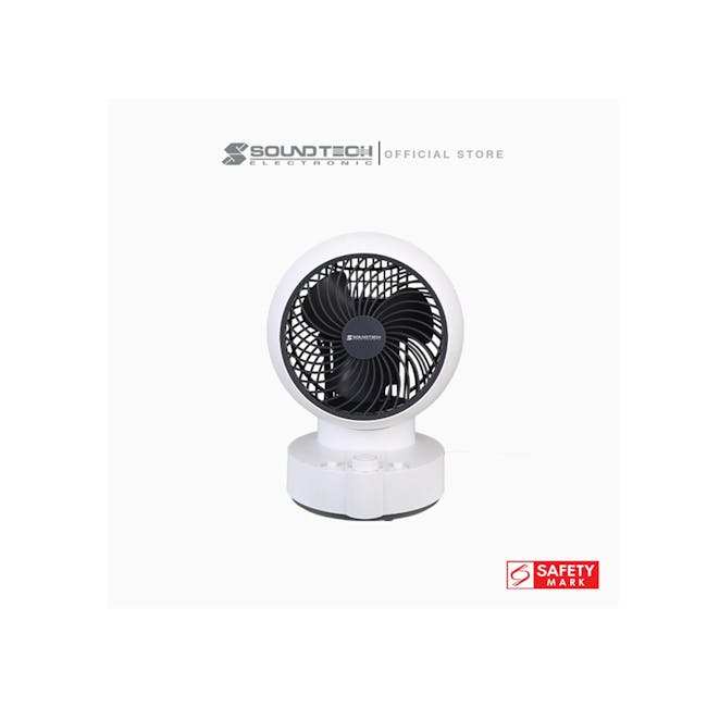 SOUNDTECH 6 inch 3-Directional Rotation Air Circulator Fan (ACF-1) - 1