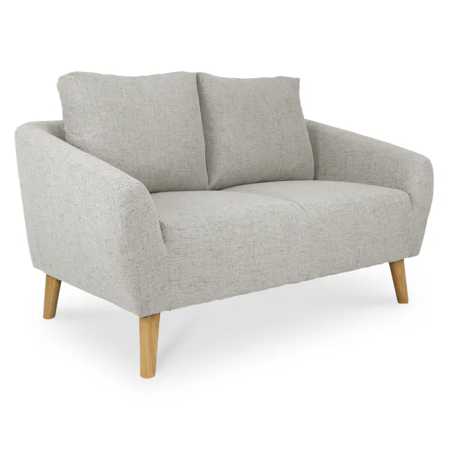 Hana 3 Seater Sofa with Hana 2 Seater Sofa - Sand - 15