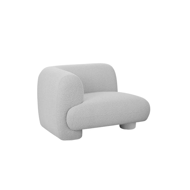 Evelyn 3 Seater Sofa - Grey - 6