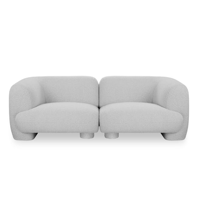 Evelyn 4 Seater Sofa - Grey - 19