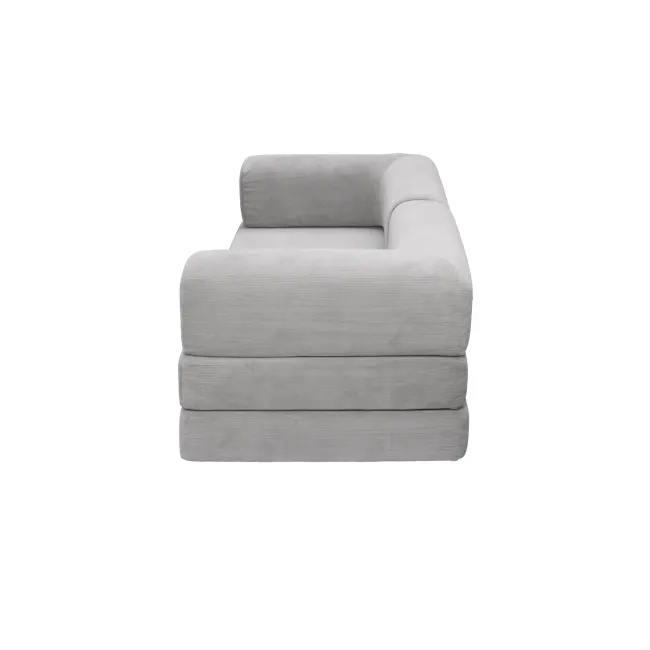 Eddie 3 Seater Sofa - Light Grey - 12