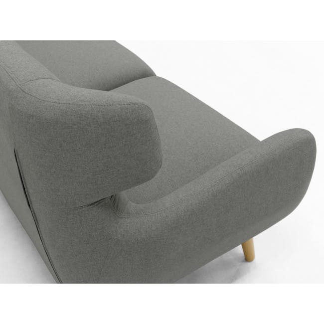 Agatha 2 Seater Sofa - Granite Grey - 7