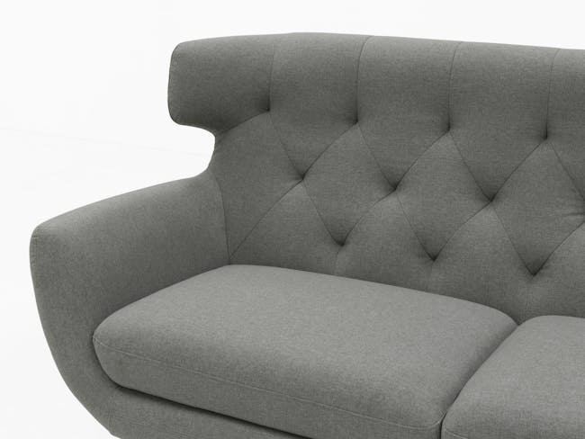 Agatha 2 Seater Sofa - Granite Grey - 1