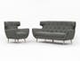 Agatha 2 Seater Sofa - Granite Grey - 11