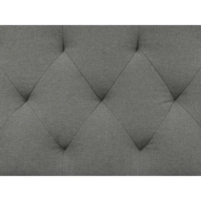 Agatha 2 Seater Sofa - Granite Grey - 10 - Elegant tufted upholstery design, Classic tufted upholstery texture, Modern