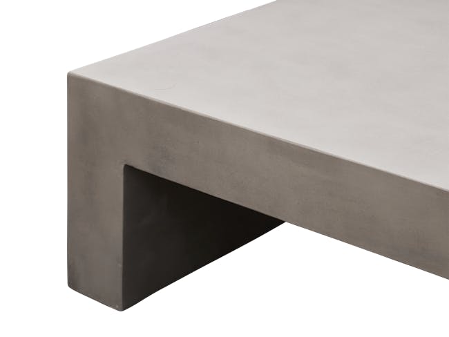 Clement Concrete Coffee Table 1.3m - 4