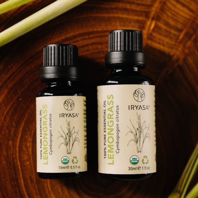 Iryasa Organic Lemongrass Essential Oil - 5