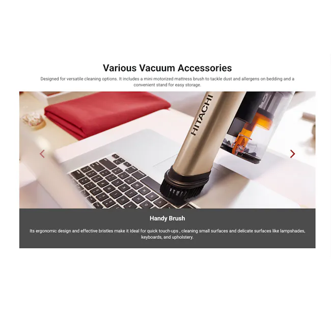 Cordless Wet and Dry Stick Vacuum Cleaner - PV-XHW4P - 22