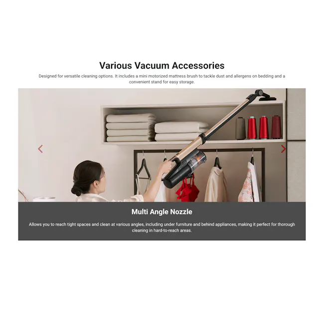 Cordless Wet and Dry Stick Vacuum Cleaner - PV-XHW4P - 21