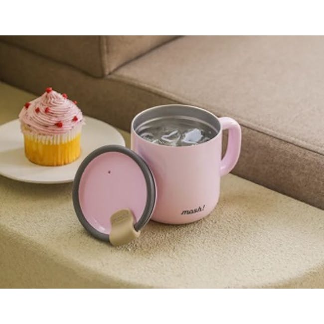 Mosh Latte Mug Cup 430ml - Peach - 1