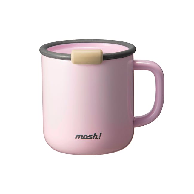 Mosh Latte Mug Cup 430ml - Peach - 0