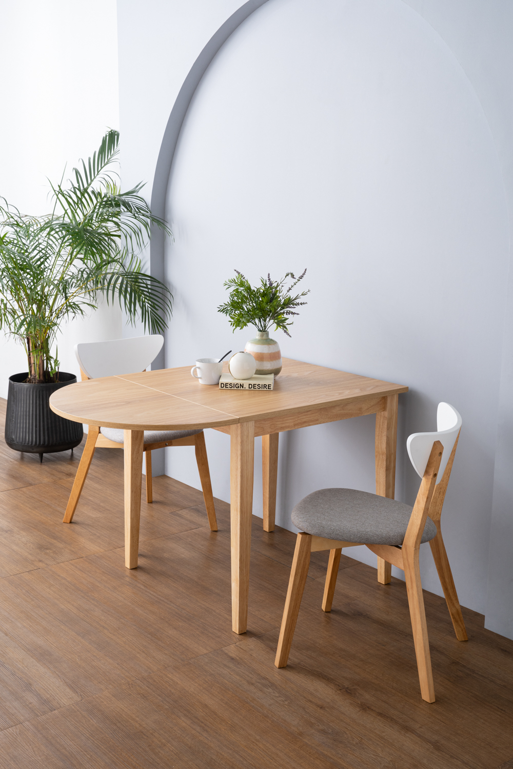 small oak dining table