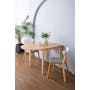 Taurine Extendable Dining Table 0.75m-1.15m - Natural - 1