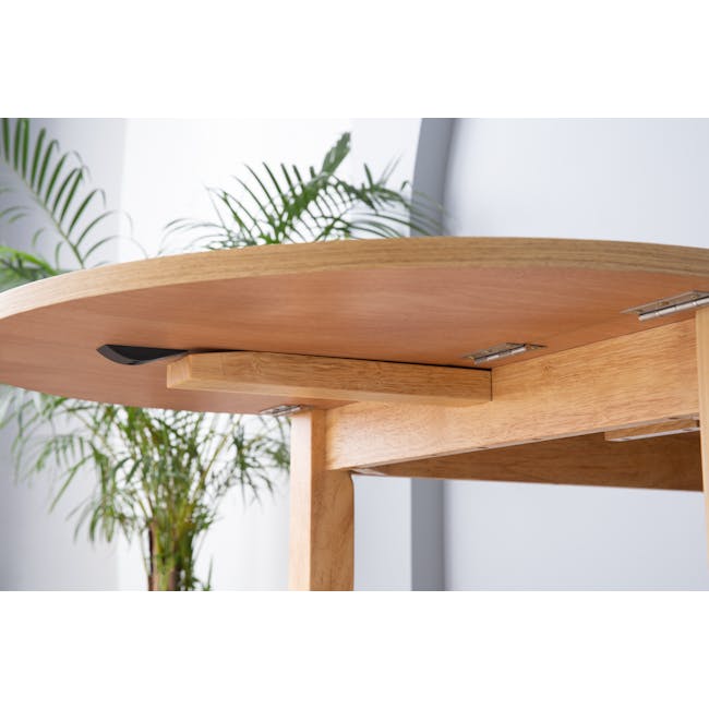 Taurine Extendable Dining Table 0.75m-1.15m - Natural - 8