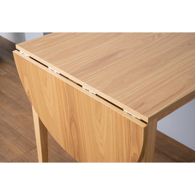 Taurine Extendable Dining Table 0.75m-1.15m - Natural - 6