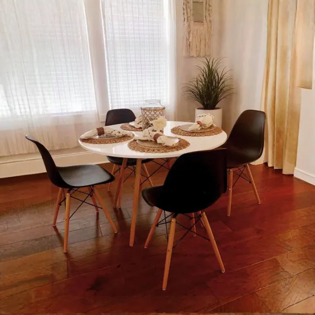 (As-is) Oslo Chair - Natural, Black - 3 - 10