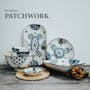 Table Matters Patchwork Coupe Plate - 4