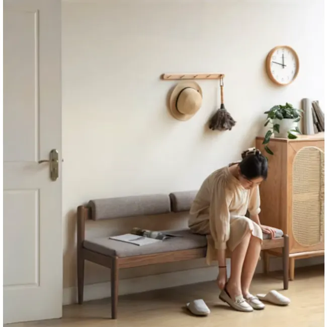 Niel Bench 1.25m - Walnut, Chestnut - 2