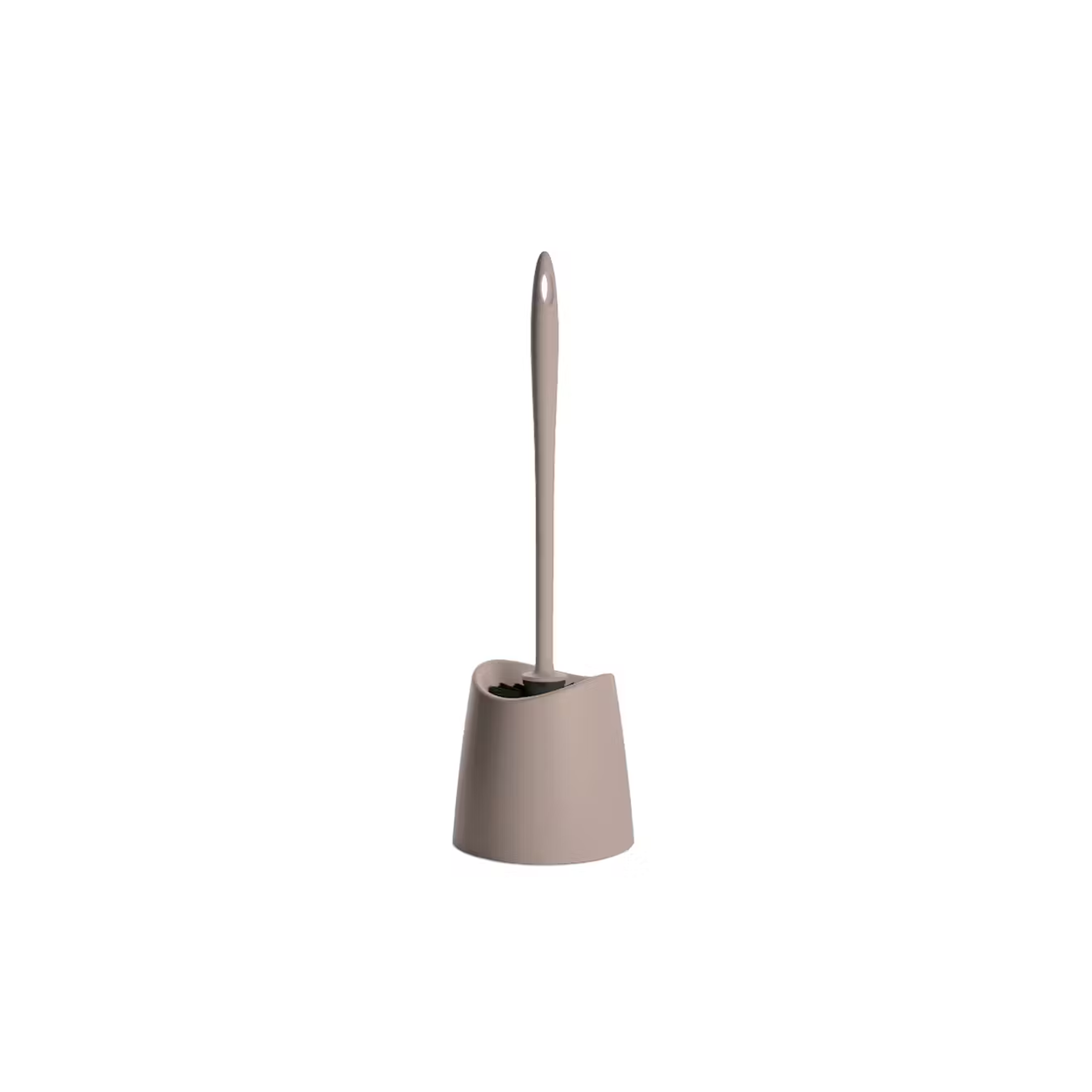 Tatay Toilet Brush with Holder - Taupe