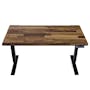 K3 Adjustable Table - Black frame, Solidwood Butcher Walnut (2 Sizes) - 0
