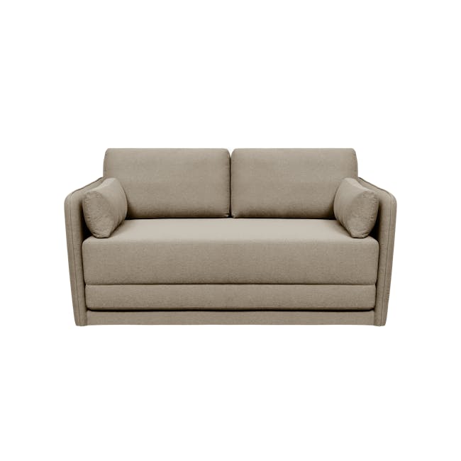 Greta 2 Seater Sofa Bed - Taupe - 0