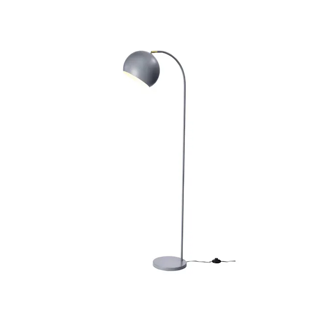 Nigel Floor Lamp - Grey - 1 - Modern desk lamp, sleek design, minimalist style, elegant lighting fixture, contemporary