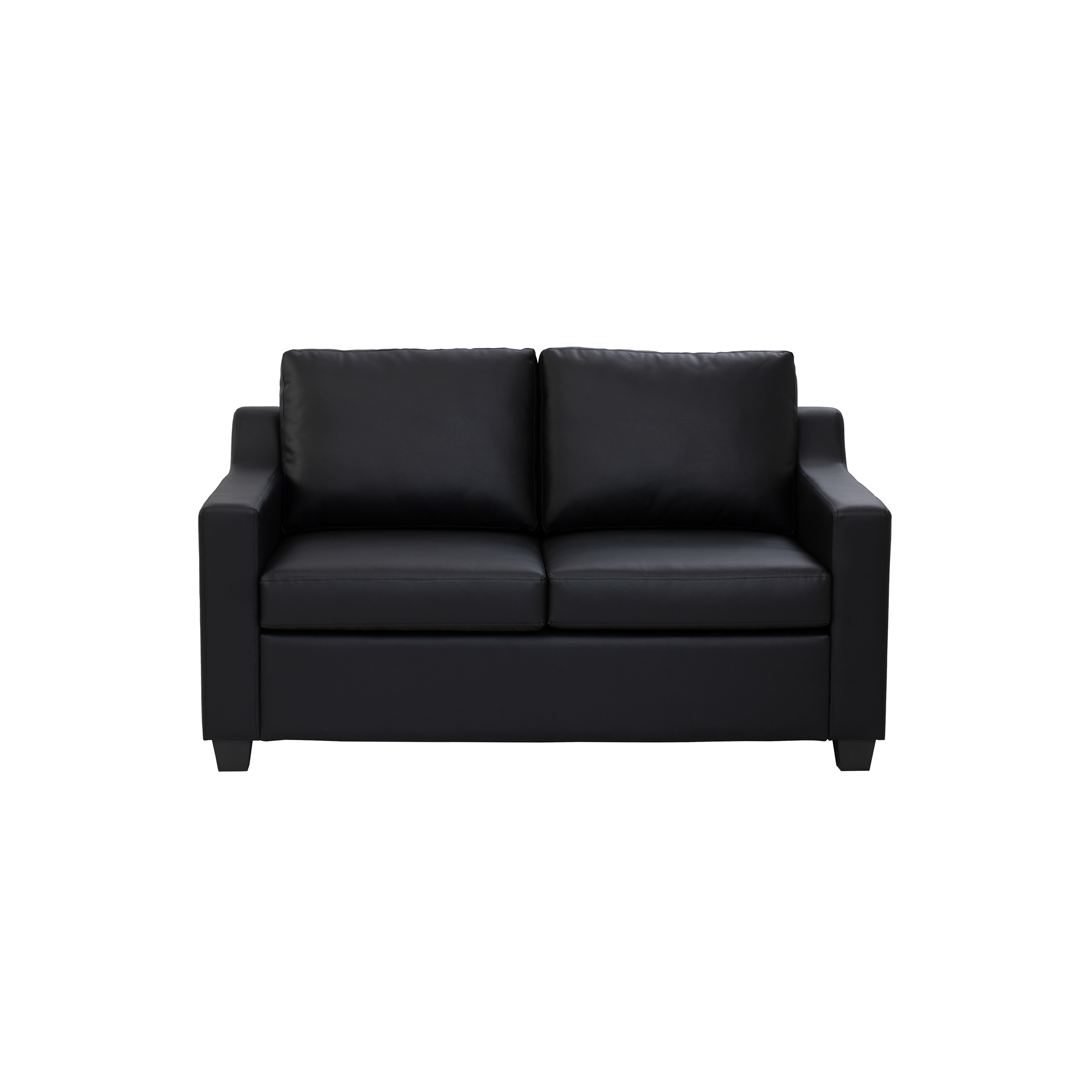 Baleno 2 Seater Sofa - Espresso (Faux Leather)