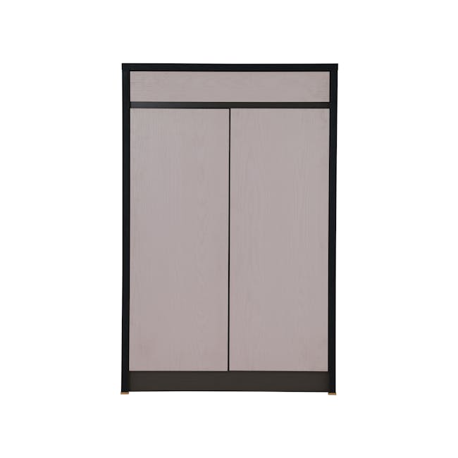 Harvey 2 Door Shoe Cabinet - Grey - 0