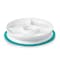 OXO Tot Stick & Stay Divided Plate - Teal - 0