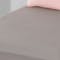 Marie Claire Morpheus Solid Fitted Sheet Set - Stone (4 Sizes) - 1