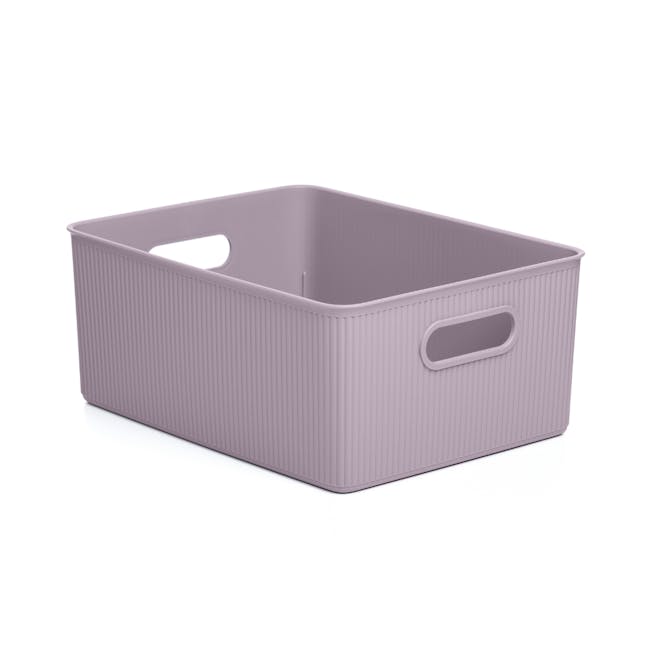 Tatay Organizer Storage Basket - Lilac (4 Sizes) - 5L - 10