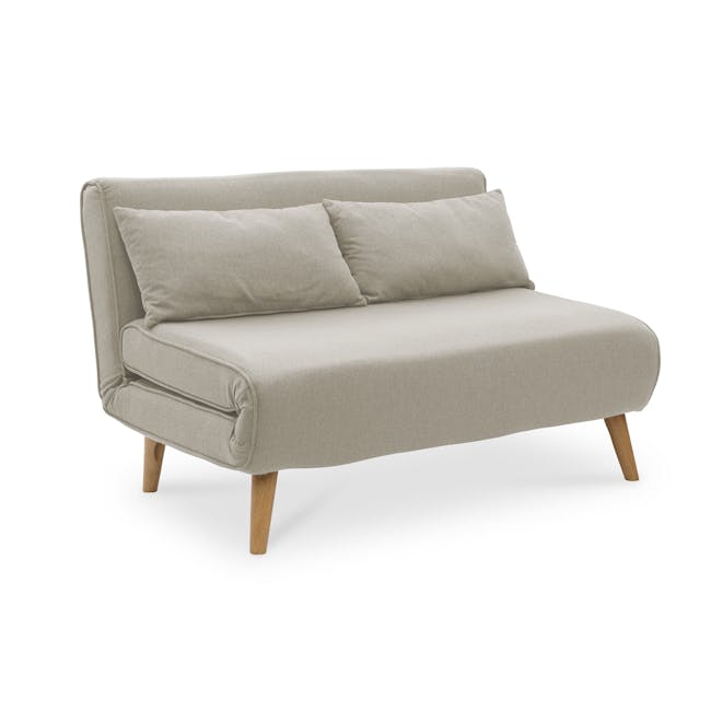 Noel 2 Seater Sofa Bed - Oatmeal - 2