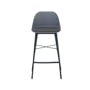 (As-is) Denver Counter Chair - Grey - 11